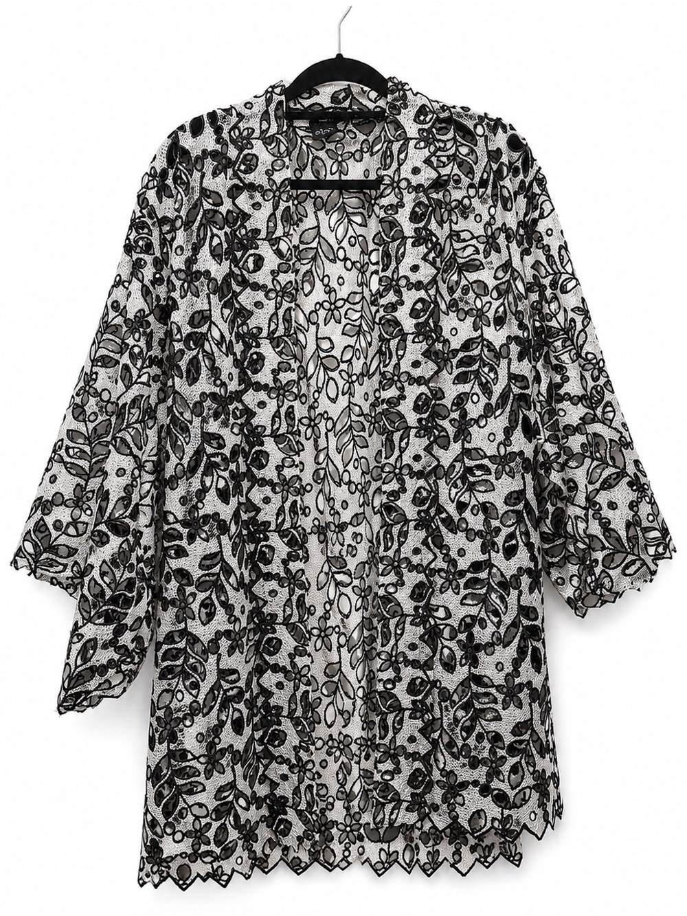 Lace Kimono Robe Embroider Lace